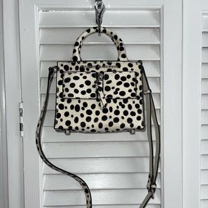BRANDON BLACKWOOD - KUEI BAG IN DALMATIAN PONYHAIR